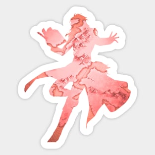 Hugh: Worldly Mage Sticker